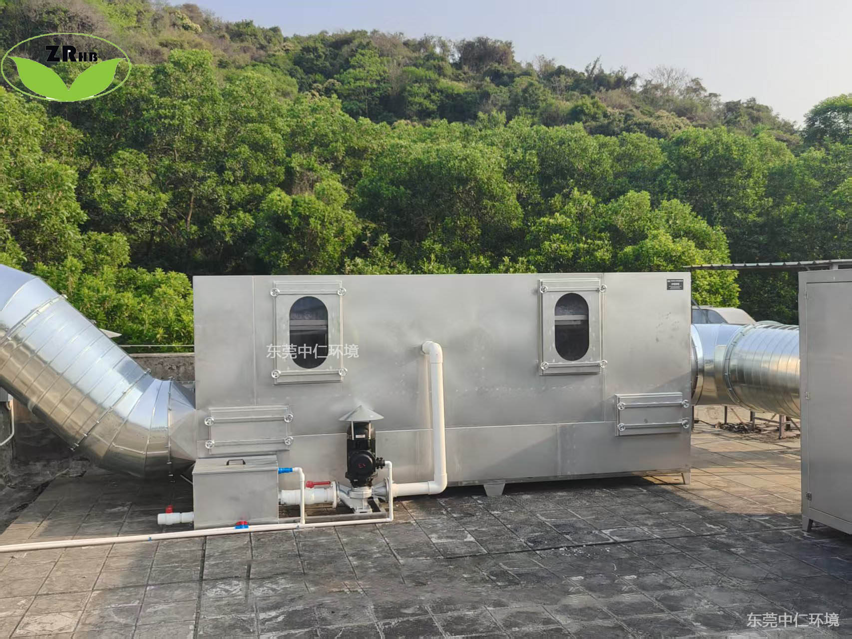 氣旋混動噴淋塔